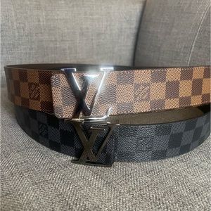Tan Reversible Louis Vuitton Belt | OS: 38 Waist - MINT Condition!!